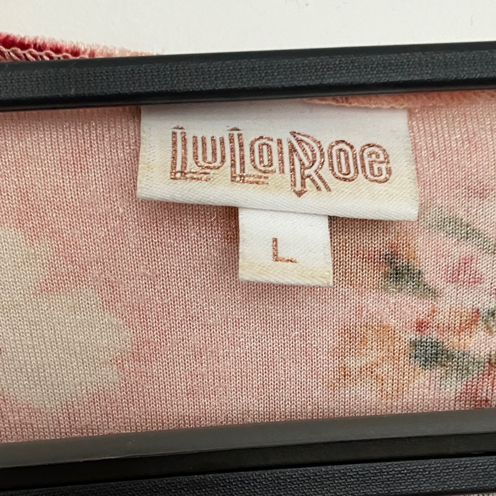 Pink Floral Velvet Long Cardigan - Picture 3 of 3